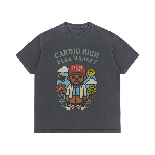 Cardio High Flee Market Tee