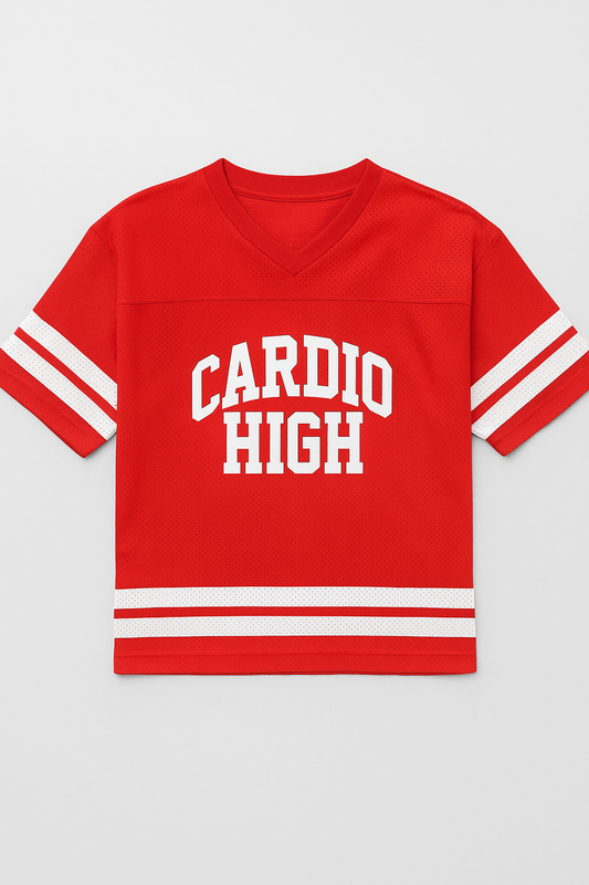 Cardio High Box Crop Jersey
